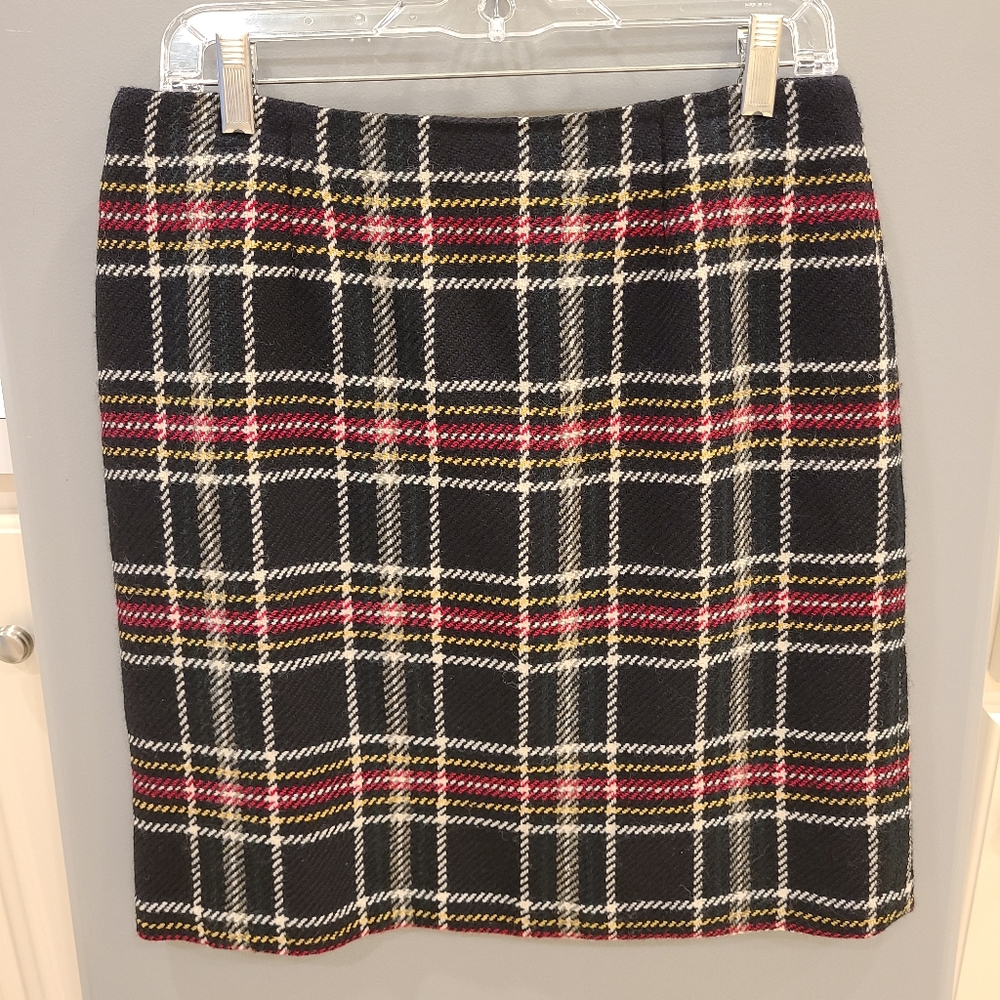 Talbots Women's Wool Mini Skirt, 12/P